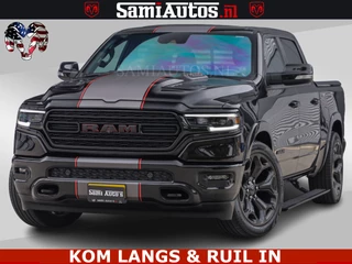 Dodge Ram Pick-Up LIMITED | TRAINHORN | | HUD | UITLAATKLEP | LUCHTVERING | STRIPING | PANODAK | BOM VOL | BLAUW VOORRUIT |