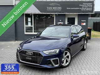 Audi A4 Avant 35 TFSI Launch edition Sport, S-line, Automaat, Pano, trekhaak, navigatie, cruise, massage stoelen, apk 11-2027