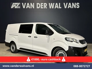 Peugeot Expert 2.0 BlueHDI 123pk L3H1 Dubbele Cabine Euro6 Airco | 2x zijdeur | 2500kg Trekhaak | 5-Zits