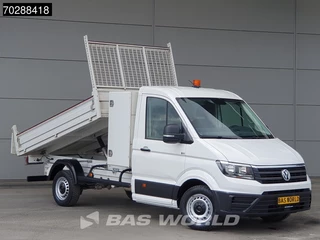Volkswagen Crafter Volkswagen Crafter 140pk Kipper met Kist Trekhaak Airco Euro6 Kipper Tipper Benne Airco Trekhaak - afbeelding nr 3