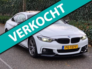 BMW 4 Serie Coupé M Sprt Schuifdak Coupé Apple CarPlay Nap NL High Executive F33 M4 uitlaat Spoiler