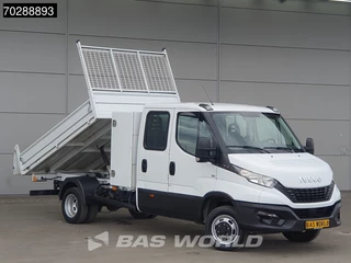 Iveco Daily Iveco Daily 35C16 3.0L Open Laadbak met Kist Dubbel Cabine Dubbellucht 3,5t Trekhaak Airco Euro6 Pritsche Pickup Open Box 2m3 Airco Trekhaak - afbeelding nr 3