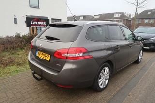 Peugeot 308 Peugeot 308 SW 1.2 110pk|PANORAMADAK|NAVIGATIE|TREKHAAK|BLUETOOTH|DEALER ONDERHOUDEN - afbeelding nr 6