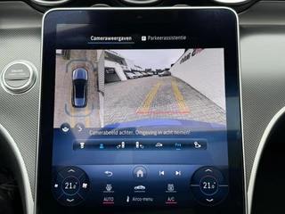 Mercedes-Benz C-Klasse Mercedes-Benz C-klasse 300 e AMG Line Adaptive cruise control Climate control Navi Apple / Android Leder/Alcantara - afbeelding nr 9
