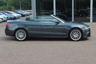 Audi A5 Audi A5 Cabriolet 1.8 TFSI Sport Edition NL Auto! / Leder / Nekverwarming / 19'' / B&O / Elektr. stoelen / Navigatie / DAB / Stoelverwarming - afbeelding nr 5