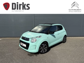 Citroën C1 1.0 VTi Airscape Shine (Navigatie - Automatische Airco - Camera - Apple Carplay - DAB - Elektrisch vouwdak - 15"Lichtmetalen velgen incl 4S)