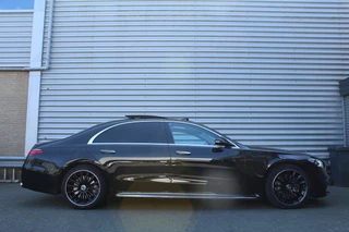 Mercedes-Benz S-Klasse Mercedes-Benz S-Klasse 580 e 510pk PHEV Lang AMG Line NL-Auto NAP Panoramadak Burmester Clima Cruise HUD 360 Camera  VOL - afbeelding nr 4