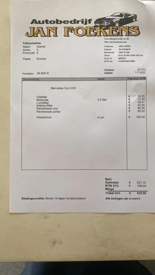 Mercedes-Benz GLA Mercedes GLA-klasse 200 Airco Cruise Stoelverw. Trekhaak Aut - afbeelding nr 49