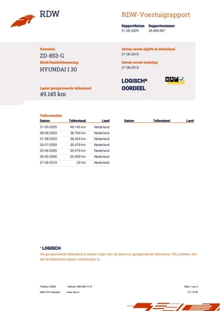 Hyundai i30 Hyundai i30 1.0 T-GDI Fastback Premium CAMERA TREKHAAK NAVI CRUISE ECC. - afbeelding nr 37