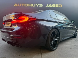 BMW 5 Serie BMW 5-serie M550i xDrive M-Pakket|Pano|Softclose|B&W|Alcantara|360|Leder - afbeelding nr 8