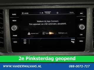 Volkswagen Crafter Volkswagen Crafter 2.0 TDI 140 pk Pick up Open laadbak Dubbele Cabine Euro6 Airco | 7-Zits | Navigatie | 2800kg Trekhaak Apple Carplay, Android Auto, Cruisecontrol, Chauffeursstoel - afbeelding nr 7