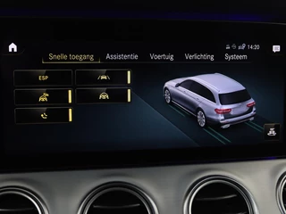 Mercedes-Benz E-Klasse Mercedes-Benz E-klasse 300de 4Matic AMG Night | Panoramadak | Trekhaak |  Stoelverwarming | 360 camera | Adaptive cruise | Leder/Alcantara | Burmeseter | Matrix LED | Navigatie - afbeelding nr 30