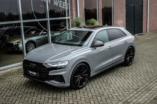 Audi Q8 ➡️ Audi Q8 50 TDI Quattro Competition | V6 286 pk | S-line | 23 inch | B&O | Camera360 | Pano | Leer | Trekhaak | LED | DAB | Parkeerhulp | Diamond stitched | - afbeelding nr 7