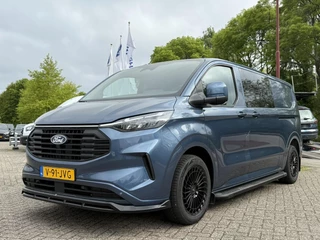 Ford Transit Custom Ford Transit Custom 300 2.0 TDCI L2H1 Limited DC | SCI | 136pk | Dubbele Cabine | Chrome Blue | Trekhaak | Dubbele Schuifdeur | Bijrijdersstoel | Sidesteps | Bumperpakket | Zwarte velgen  | Stoelverwarming | Camera - afbeelding nr 5