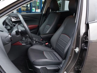 Mazda CX-3 2.0 SkyActiv-G 120pk SkyLease GT | Origineel NL | Navi | Clima | Cruise | Half-Leder | Head-Up | Keyless Entry | Pdc+Camera | Led Koplampen | Dodehoek+Rijstrooksensor | Trekhaak | 18''lm - afbeelding nr 9