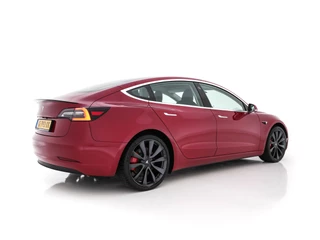 Tesla Model 3 (INCL-BTW) Aut. *PANO | AUTO-PILOT | FULL-LED | NAPPA-LEATHER | DIGI-COCKPIT | ADAPT.CRUISE | KEYLESS | SURROUND-VIEW | DAB | APP-CONNECT | MEMORY-PACK | LANE-ASSIST | SPORT-SEATS | 20