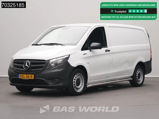 Mercedes-Benz eVito 112 Elektrisch 66kWh 256km WLTP L2H1 Airco Cruise Camera Stoelverwarming L2 Airco Cruise control