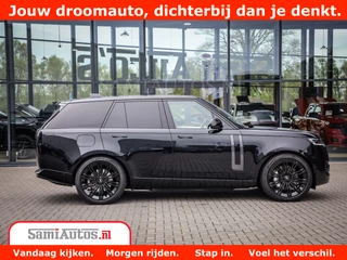 Land Rover Range Rover Land Rover Range Rover P550e | NIGHT | GARANTIE TOT 14-03-2029 | HEAD-UP | ACHTERAS BESTURING | SOFT CLOSE | PHEV | 23 INCH VELGEN | PANORAMADAK | STUURVERWARMING | STOEL KOELING | Fabrieksgarantie tot 14-03-2029 – Geniet van gemoedsrust met uitgebreide dekking tot deze datum. GZK-71-D - afbeelding nr 3
