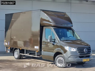 Mercedes-Benz Sprinter Mercedes Sprinter 514 CDI Automaat Laadklep Bakwagen Dubbellucht Airco Cruise Euro6 Meubelbak Koffer Airco Cruise control - afbeelding nr 5