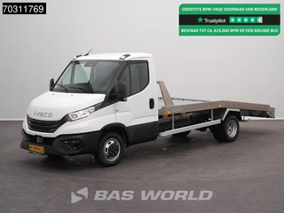 Iveco Daily 35C16 3.0L Autotransporter Dubbellucht 160PK Airco Cruise Camera Lier Euro6 Abschleppwagen Car Transporter Airco Cruise control