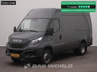 Iveco Daily 35C21 3.0L Automaat 210PK Dubbellucht 3,5t Trekhaak LED Navi Airco Cruise Camera Euro6 L2 Airco Trekhaak Cruise control