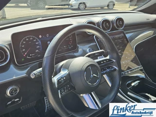 Mercedes-Benz C-Klasse Mercedes C-klasse 300 e AMG Line Limited PANO BTW 100km rijbereik - afbeelding nr 39
