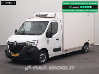 Renault Master 145PK Bi-Temp Lamberet Koelwagen Vriezer Thermo King V-300 MAX SP LED Airco Cruise Parkeersensoren Euro6 Koel Koeler Bakwagen Gekoeld Kühl Kühler Kühlwagen Kühlkoffer Vries Vriezer Vrieswagen Frigo Airco Cruise control