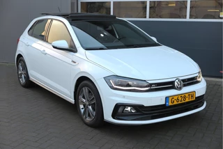Volkswagen Polo Pano dak,Led, Adaptive cruise , Navigatie via Carplay, Buitenspiegels inklapbaar, etc. prijs rijklaar. - afbeelding nr 13