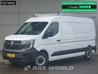 Renault Master Renault Master 130PK 2025 model L3H2 Imperiaal Sidebars LED CarPlay Cruise Airco Camera L3 12m3 Airco Cruise control - afbeelding nr 1