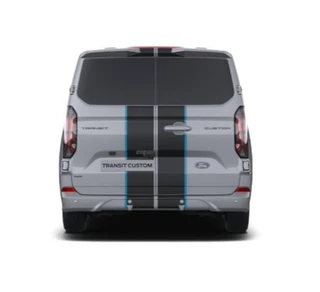 Ford Transit Custom Ford Transit Custom 320 2.5 PHEV L2H1 Sport DC 233pk | | Dubbele Cabine | Dubbele zijschuifdeur | Inklapbare trekhaak | 19 inch lichtmetalen Sport velgen (mat zwart) | Verwarmbaar stuurwiel | Navigatie systeem - afbeelding nr 4