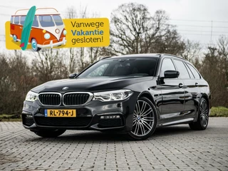 BMW 5 Serie BMW 5-serie Touring 520d 191PK M-Sport Panorama Leder Led Sportstoelen Origineel NL - afbeelding nr 2