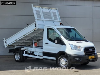Ford Transit Ford Transit 170pk Kipper Dubbellucht 3,5t Trekhaak Airco Cruise Euro6 Tipper Benne Kieper Airco Trekhaak Cruise control - afbeelding nr 6