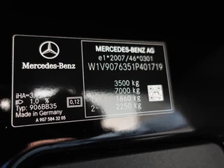 Mercedes-Benz Sprinter Mercedes-Benz Sprinter 317 L3H2 170PK Automaat  3500KG Trekhaak Airco Navi Cruise control  Carplay - afbeelding nr 40