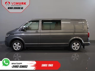 Volkswagen Transporter Volkswagen Transporter 2.0 TDI 150 pk DSG Aut. L2 DC Dubbel Cabine EXPORT ONLY LED/ Adapt.Cruise/ Standkachel/ Stoelverw./ Carplay/ Camera/ PDC/ LMV/ Trekhaak/ Airco - afbeelding nr 10