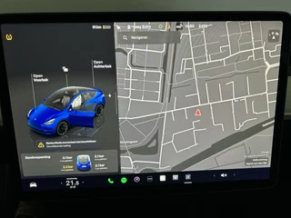 Tesla Model Y Tesla Model Y RWD 58 kWh | Prachtig blauw | Wit lederen interieur | - afbeelding nr 13