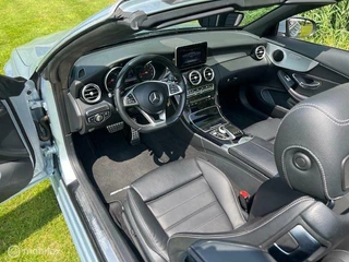 Mercedes-Benz C-Klasse Mercedes-Benz C-klasse Cabrio 180 AMG CABRIO Automaat Sfeerverlichting Airscarf Nekverwarming Automaat-Cruise control-Ac - afbeelding nr 8