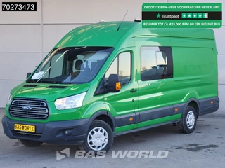 Ford Transit Ford Transit 170pk L4H3 Dubbel Cabine Trekhaak Camera Airco Cruise Standkachel L4 11m3 Airco Dubbel cabine Cruise control - afbeelding nr 1