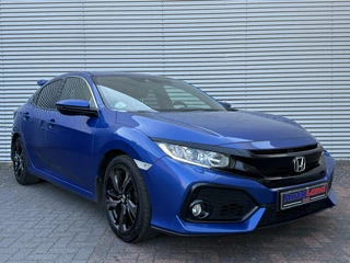 Honda Civic Honda Civic 1.0 i-VTEC Autom Cruise Led Carplay Camera 2018  Eerste Eigenaar Vol Opties Perfecte Staat - afbeelding nr 9
