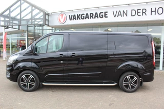 Ford Transit Custom Keurige nette en luxe Ford Transit Custom, slechts 47.000km !. Airco, schuifdeur li+re, LM wielen, stoel-, spiegel- en voorraamverw., side en lane assist, 3-zits, navigatie, telefoonvoorb., camera, pdc v+a, cruise cntrl etc. - afbeelding nr 5