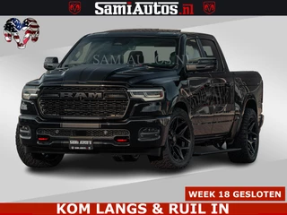 Dodge Ram Pick-Up Limited H.O 540PK 706Nm | Massage + Full Option | De Meest Luxe en Volle in zijn Klasse |