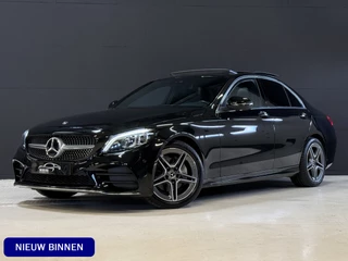 Mercedes-Benz C-Klasse 180 Business Solution AMG | Pano | 22.000km NAP | Leder | Sfeerverlichting | Apple Carplay