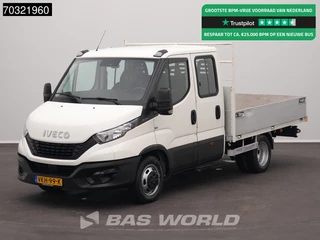 Iveco Daily 35C14 Dubbel Cabine Open Laadbak Dubbellucht 3,5t Trekhaak ACC Navi Airco Euro6 Pritsche Pickup Open Box Airco Dubbel cabine Trekhaak