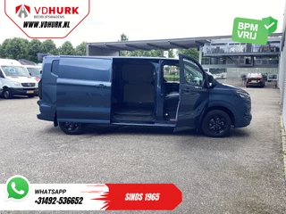 Ford Transit Custom Ford Transit Custom 300 2.0 TDCI 150 pk L2 Limited BPM VRIJ! Garantie tot 3-28'/ LED/ Adapt.Cruise/ Navi/ Stuurverw./ Stoelverw./ Carplay/ Camera/ PDC/ LMV/ Climate/ Trekhaak - afbeelding nr 5