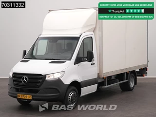 Mercedes-Benz Sprinter 515 CDI Automaat Laadklep Dubbellucht Bakwagen Airco Cruise Camera D'Hollandia Euro6 Meubelbak Koffer Airco Cruise control