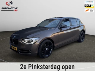 BMW 1 Serie BMW 1-serie 118i Automaat M Sport High Exec 2015 | Black Edition | Panodak | Navi | Camera | Alpine | Dealeronderhouden - afbeelding nr 1