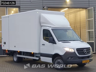 Mercedes-Benz Sprinter Mercedes Sprinter 515 CDI Automaat 1000kg Laadklep Zijdeur Dubbellucht Bakwagen MBUX Airco Cruise MBUX Koffer Meubelbak 21m3 Airco Cruise control - afbeelding nr 8