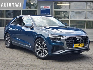 Audi Q8 55 TFSI e quattro 422PK S-Line | SOH 91% | Luchtvering |irtual | Sfeer | Leer |