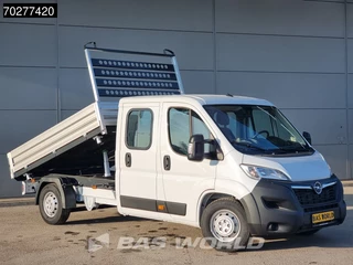 Opel Movano Opel Movano 140PK 3 zijdige Kipper Dubbel Cabine Trekhaak Airco Cruise Tipper Benne Kipper 2m3 Airco Dubbel cabine Trekhaak Cruise control - afbeelding nr 2