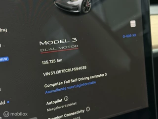 Tesla Model 3 Tesla Model 3 Performance AWD 75 kWh - incl. BTW - 1e eigen. - afbeelding nr 8