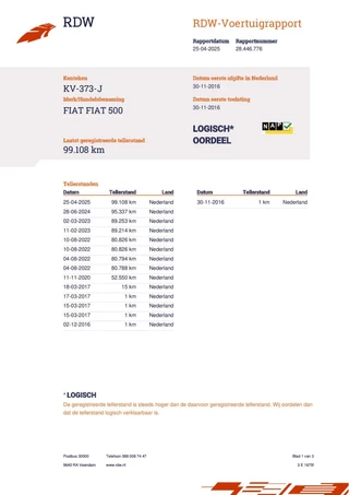 Fiat 500 Fiat 500 0.9 TwinAir Turbo Lounge glazen panoramadak NL auto - afbeelding nr 33